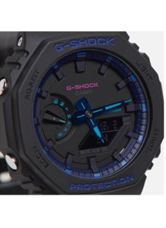 G-SHOCK Men's Analog-Digital Watch Black Resin Band Watch GA-2100VB-1ADR  - Image 4