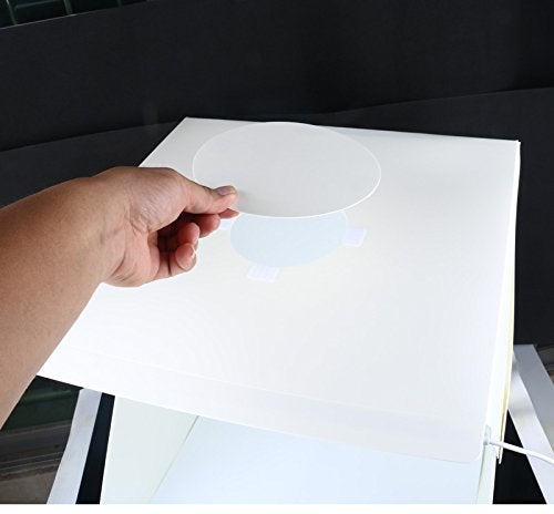 HIFFIN 40cm Led Light Mini Photo Studio Tabletop Shooting Light Box Softbox Tent Lightbox Soft Box Accessories Backdrops Lightbox - Image 2