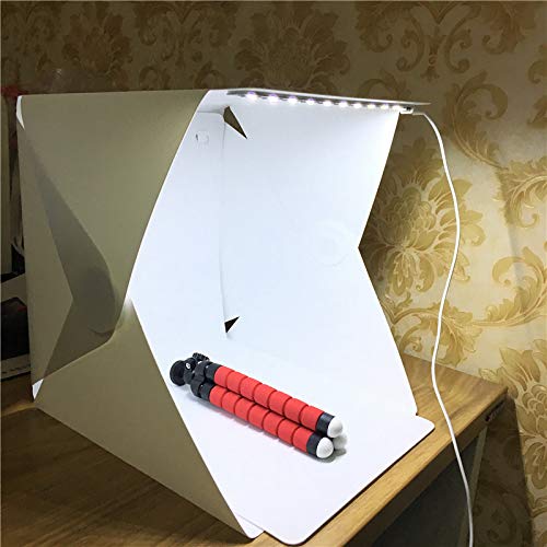 HIFFIN 40cm Led Light Mini Photo Studio Tabletop Shooting Light Box Softbox Tent Lightbox Soft Box Accessories Backdrops Lightbox - Image 4