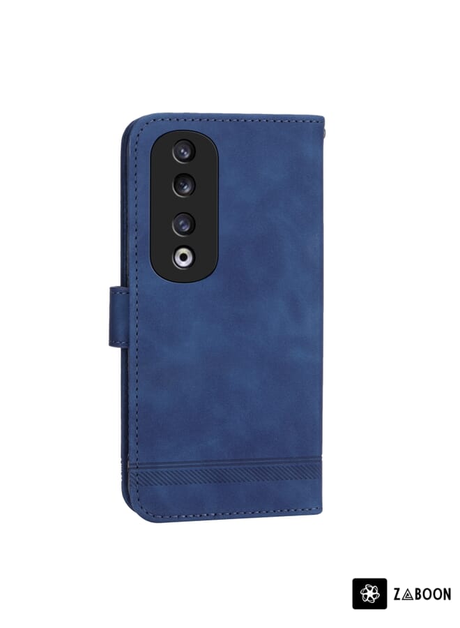Zaboon Protective Case For Honor 90 Pro 5G Dierfeng Dream Line TPU + PU Leather - Image 3