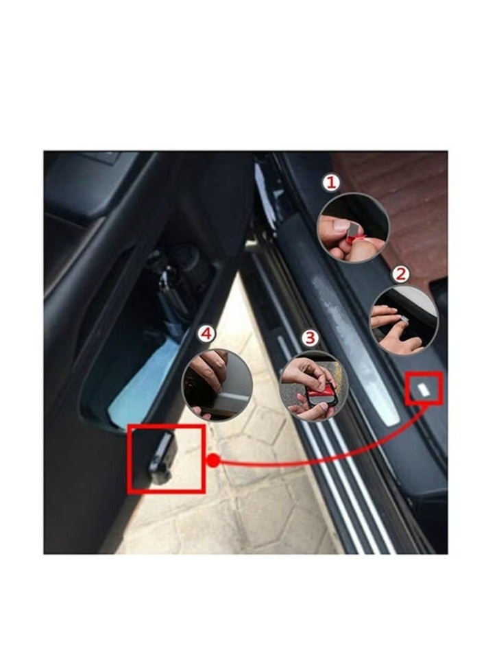 GMC 2-Piece LED Car Door GMC Logo Projector Shadow Light Set - Image 3