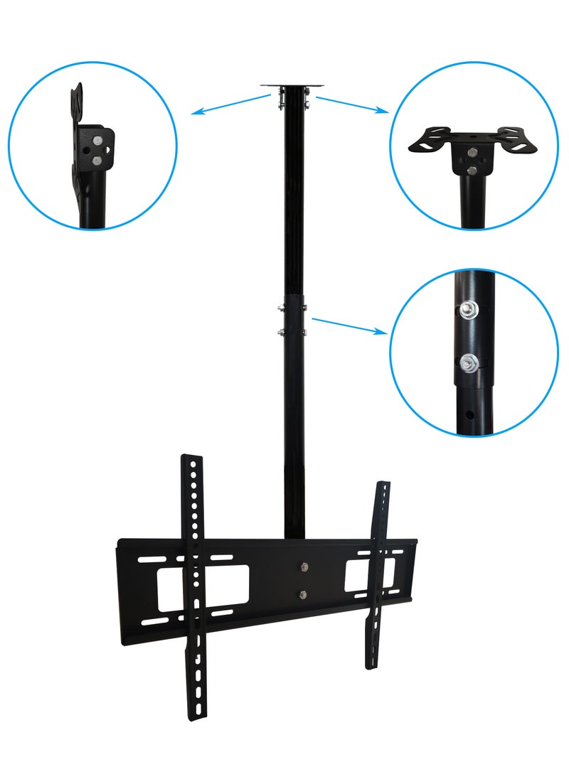 Stargold حامل سقف للتلفاز قابل للتدوير والإمالة 32-75 بوصة LED LCD والجزء المسطح من الشاشات  - Image 4