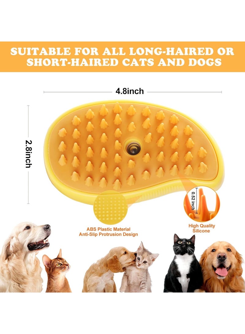 A.M Cat Steam Brush, Cat Hair Brush with Steamer, New 3 in 1 Steam Cleaner Pet Cat Brush, Pet Hair Steaming Brush, Pet Cat Steam Comb, Cat Spray Comb - Image 5