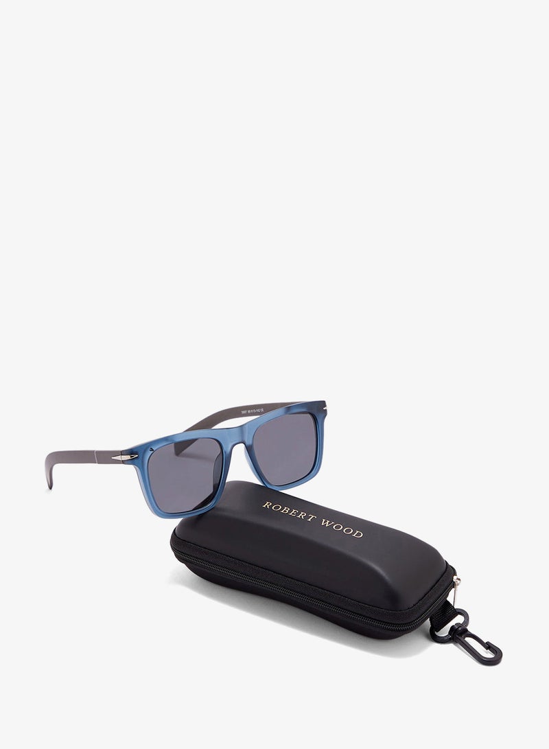 Robert Wood Polarized Lens Summer Wayfarer Sunglasses - Image 4