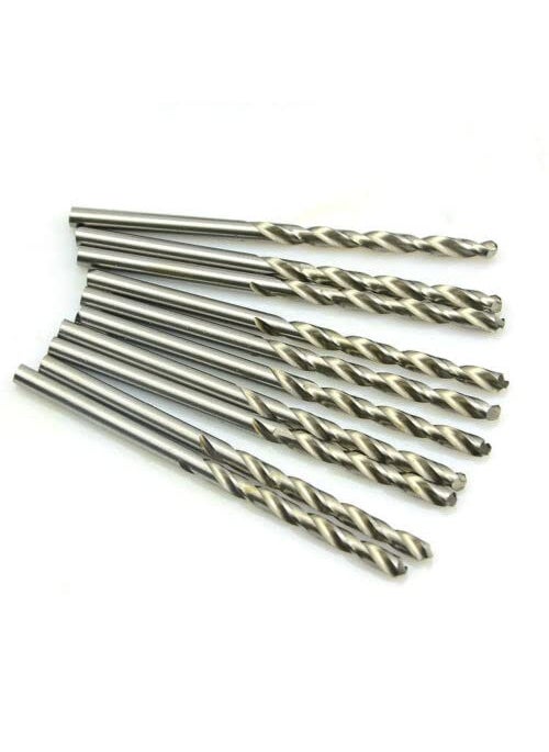 SWISSO - SWISSO 16pcsset Drill Bit HSS Straight Shank Power Tool 0815mm Twist Drill Bits Pack of 1 Silver - Image 1