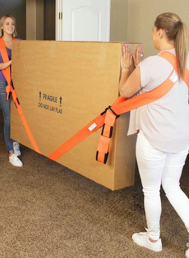 NIBEMINENT Lifting And Moving Strap Orange - Image 3