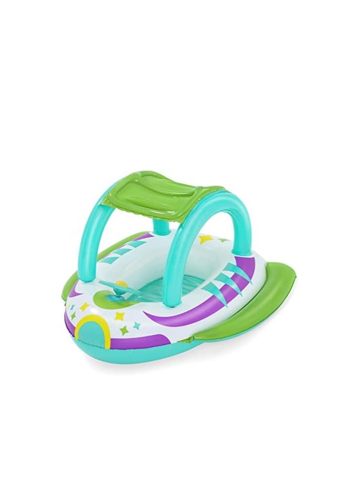 Bestway Fun Shaded Spaceship Float - Perfect for Pool Playtime  - Image 1