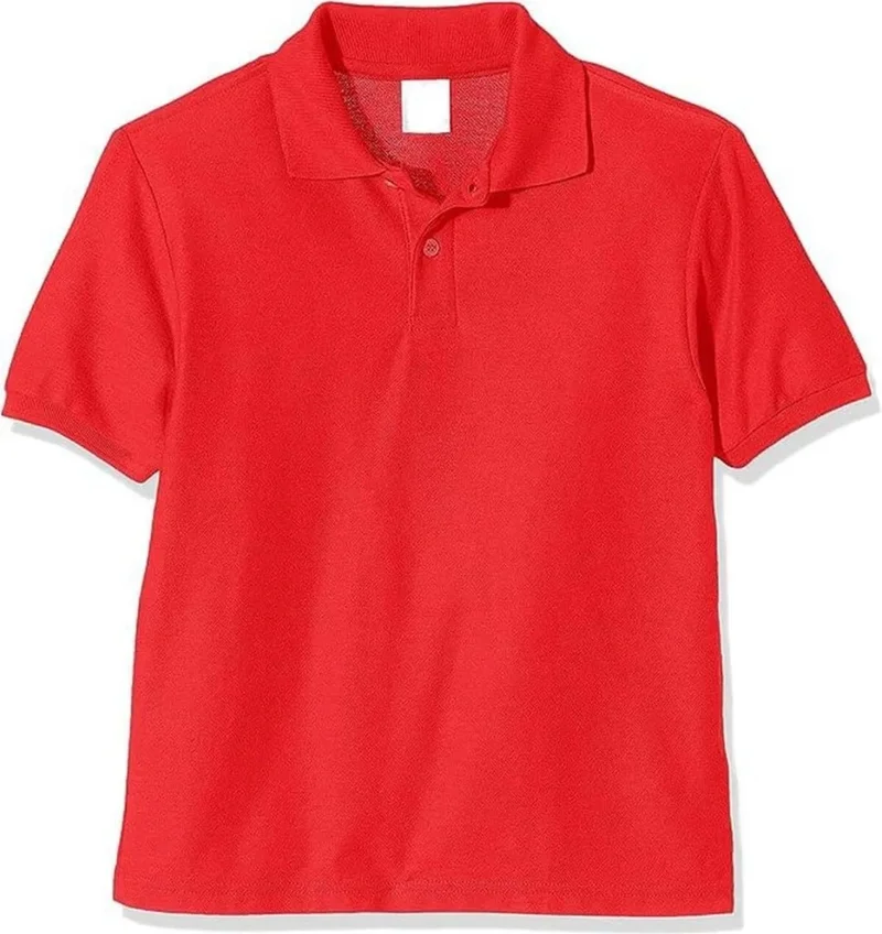 تيزجيلسين Children's Polo Collar T-Shirt School Uniform School T-Shirt