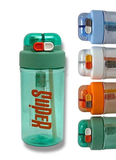 Dual Use Bottle – 750ml with 2 Drinking Outlets (Straw + Regular Mouth) – Ideal for Students & Athletes Versatile Bottle Practical and Modern Design for Daily Activities