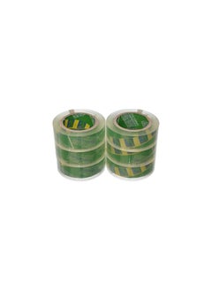 Generic Wide Tape Tape (6 Rolls) Crystal, Clear - Excellent Adhesion and Long Life - 300 Yards  - Image 1