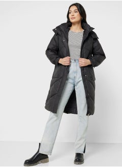 Longline Padded Jacket