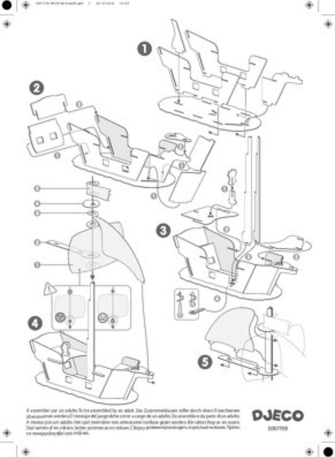 دجيكو قارب القراصنة ثلاثي الأبعاد - Image 3