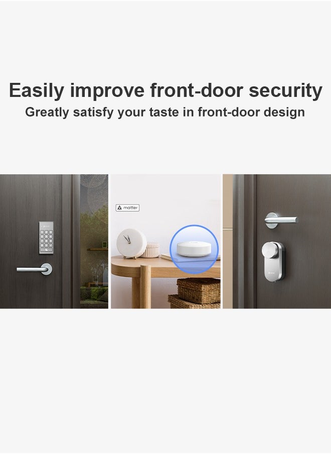 EZVIZ DL01Pro Smart DIY Lock - Bluetooth & ZigBee Enabled, Multi-Method Keyless Entry, Remote Control, Anti-Tamper Alerts, Easy Installation - pzsku/Z59A38334A5C1D15BEC5CZ/45/_/1735614589/f17e60ee-a70c-4349-b680-d2c2d24c770d