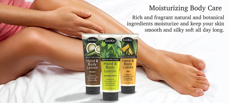 ShiKai Sandalwood Hand & Body Lotion (8oz, Pack of 3) | Daily Moisturizing Skincare for Dry and Cracked Hands | With Aloe Vera & Vitamin E - Image 2