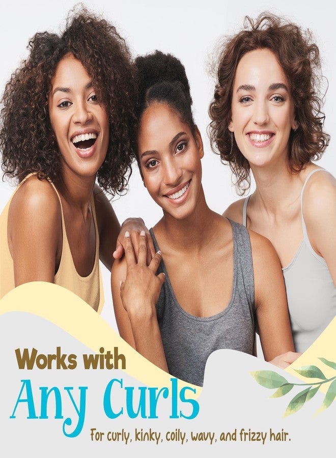 Curly Chic CurlyChic Rice Water Remedy Stimulating Condish - Ayurvedic Herbs, Fermented Rice Water, Lightweight Leave-In Conditioner for Healthy Hair Growth and Hydration - Sulfate, Paraben-Free - 8 fl oz - Image 5