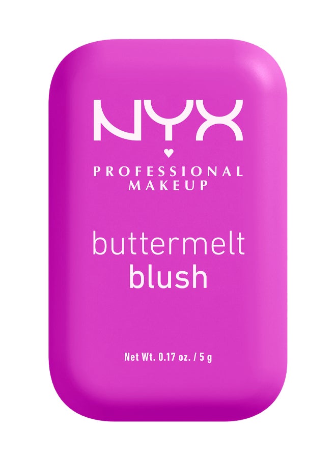NYX PROFESSIONAL MAKEUP أحمر خدود زبدة الزبد، أحمر خدود بودرة، يدوم حتى 12 ساعة، مقاوم للتلاشي والانتقال، كل ما تحتاجينه  - Image 5