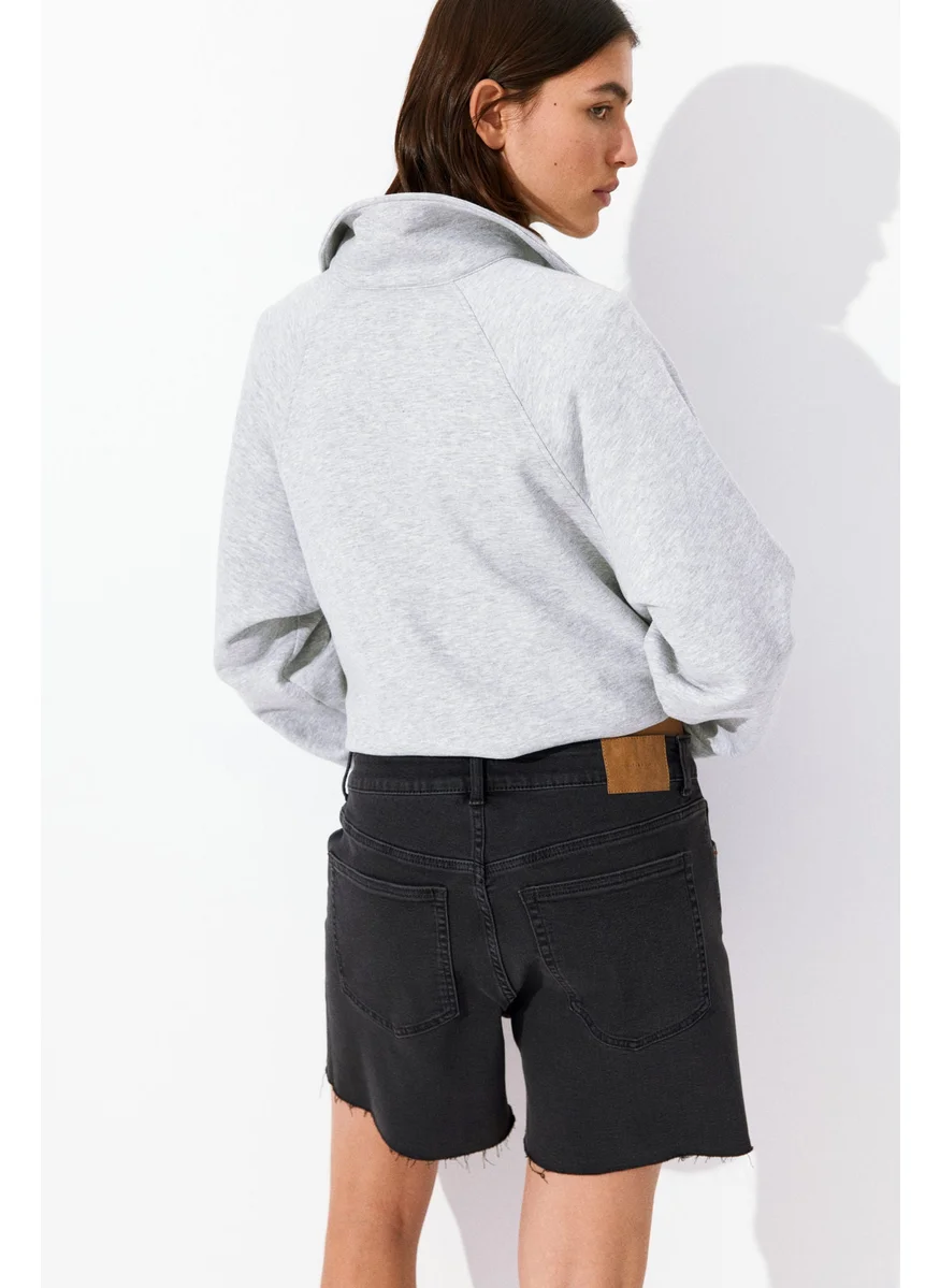 H&M Skinny High Denim Shorts