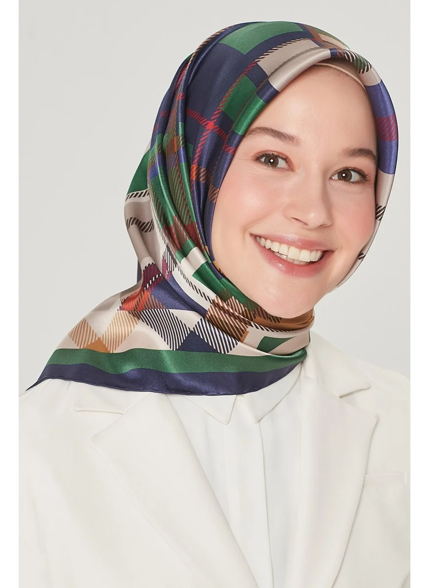 ARMINE New Season Nostalgia Series Silk Twill Scarf 8547D-86