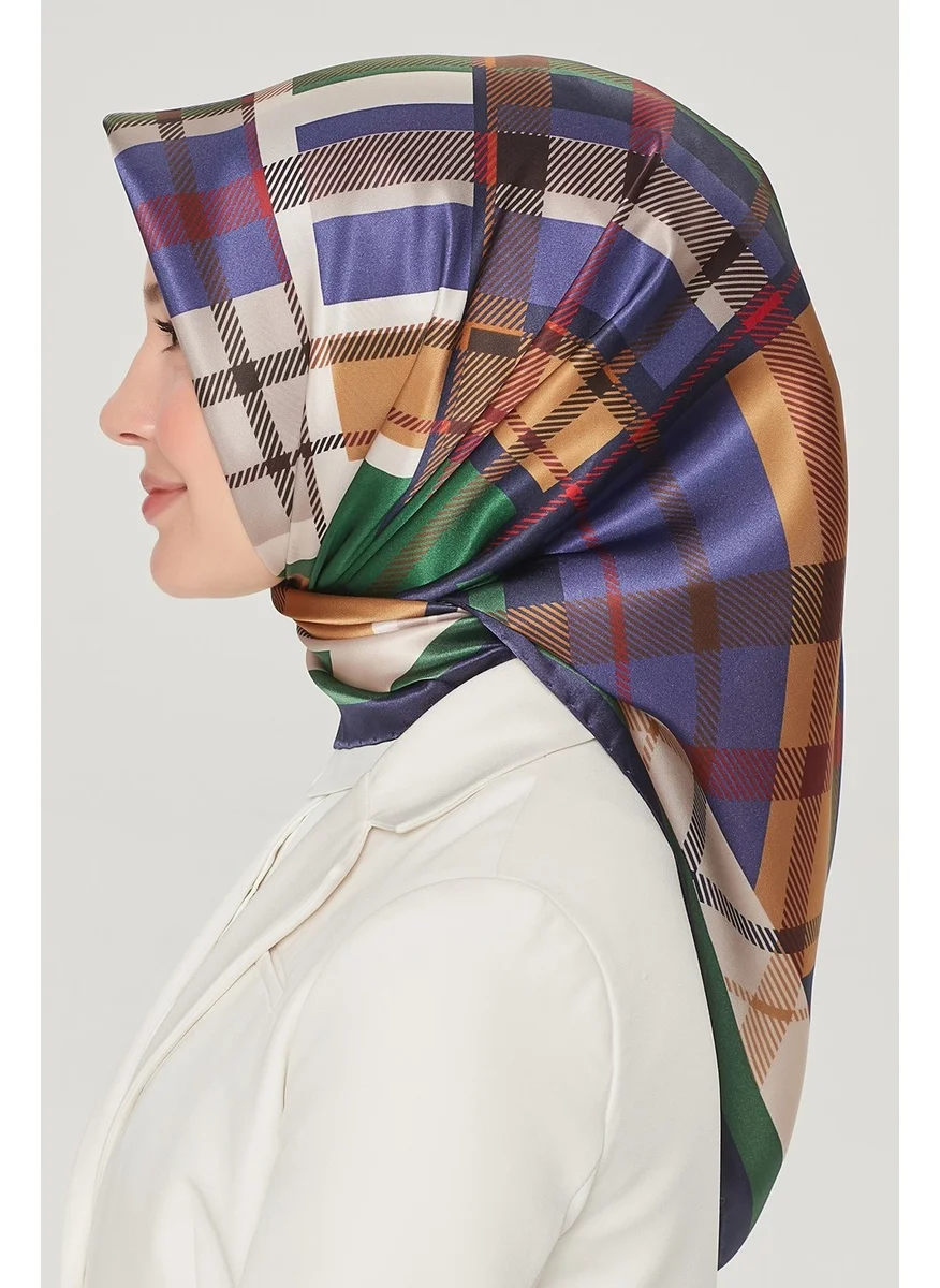 ARMINE New Season Nostalgia Series Silk Twill Scarf 8547D-86