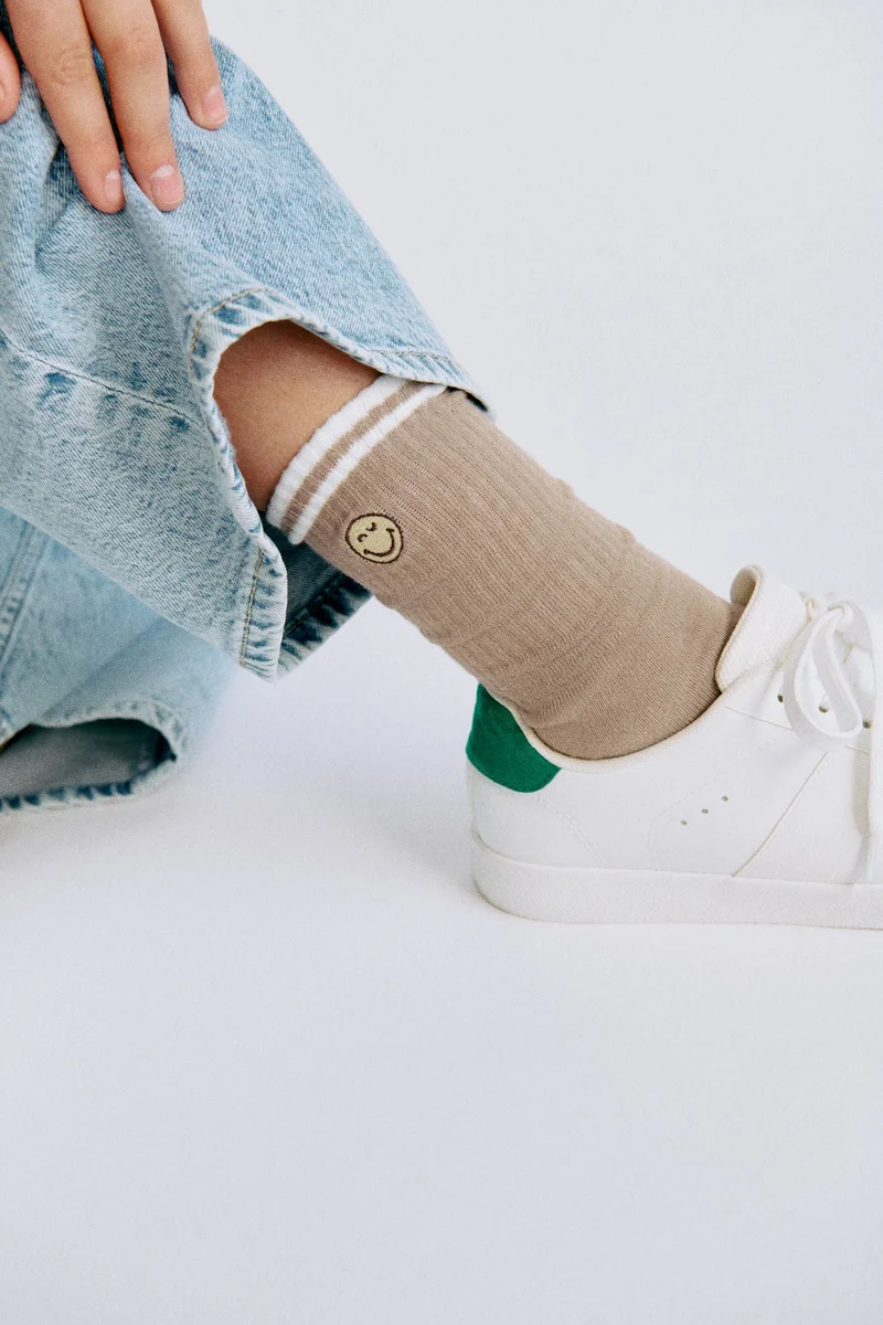 H&M 5-pack motif-detail socks