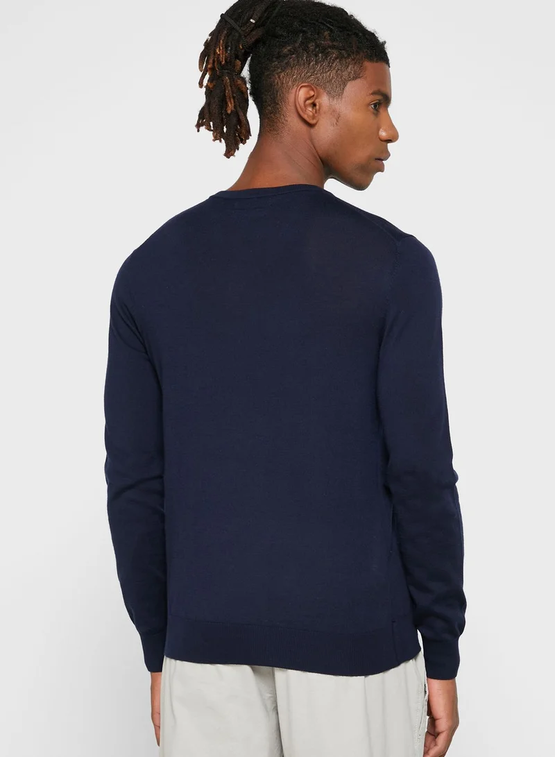 Mango Man Essential V-Neck Sweater