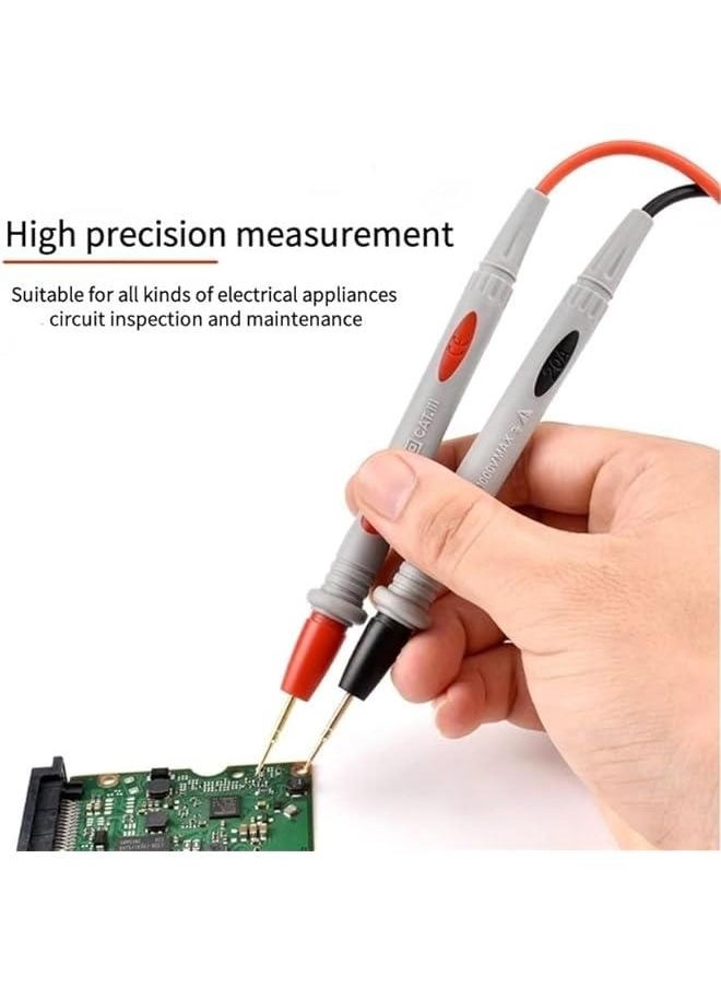 Generic Multimeter Test Leads Universal Cable AC DC 1000V 20A 10A CAT III Measuring Probes Pen for Multi-Meter Tester Wire Tips  - Image 5