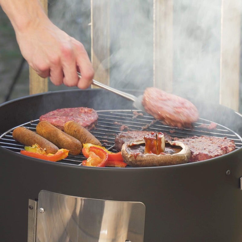 Realcook مدخن فحم عمودي 17 بوصة من ريل كوك - Image 4