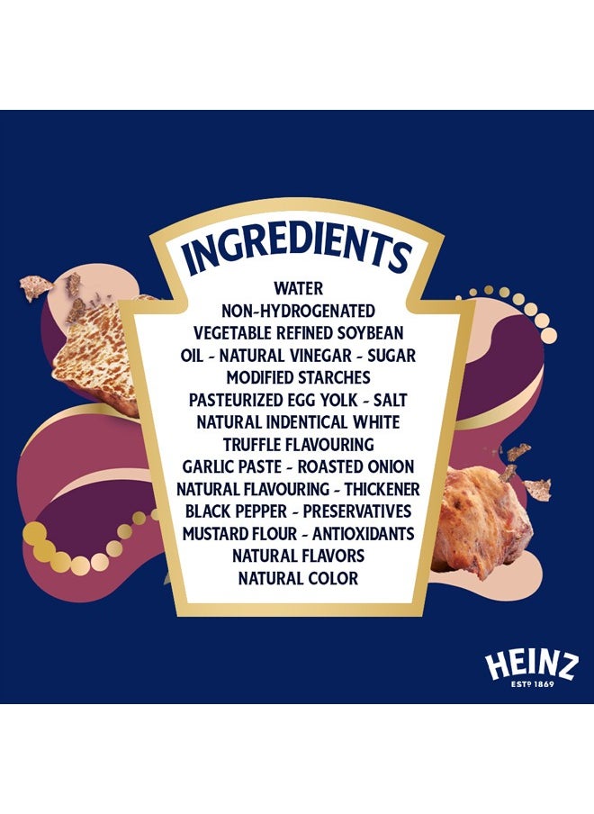 Heinz - Truffle Mayonnaise Top Down Squeezy Bottle - Image 1