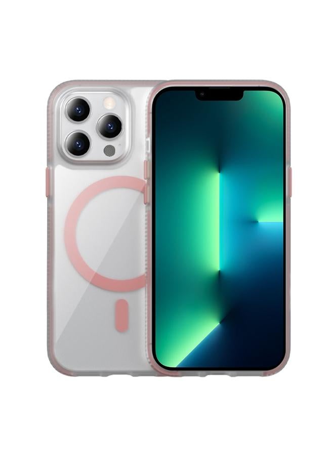 زبون جراب لهاتف iPhone 13 Pro Ice Skin MagSafe PC Hybrid TPU جراب هاتف - Image 1