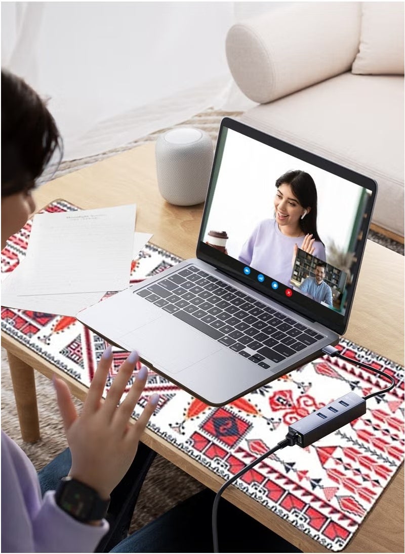 Large Thickened Rubber Desk Pad 800 x 300 x 4mm Waterproof Gaming Mouse Pad Non-Slip Desk Mat Suitable for Gaming, Office, and Home - Image 5