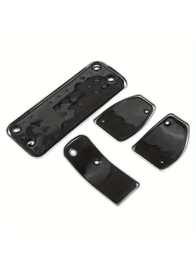 4pcs Car Aluminum Anti Slip Foot Pedal Kit Suitable For Peugeot 207 208 2008 301 307 308 408 CC Interior Accessories - Image 3