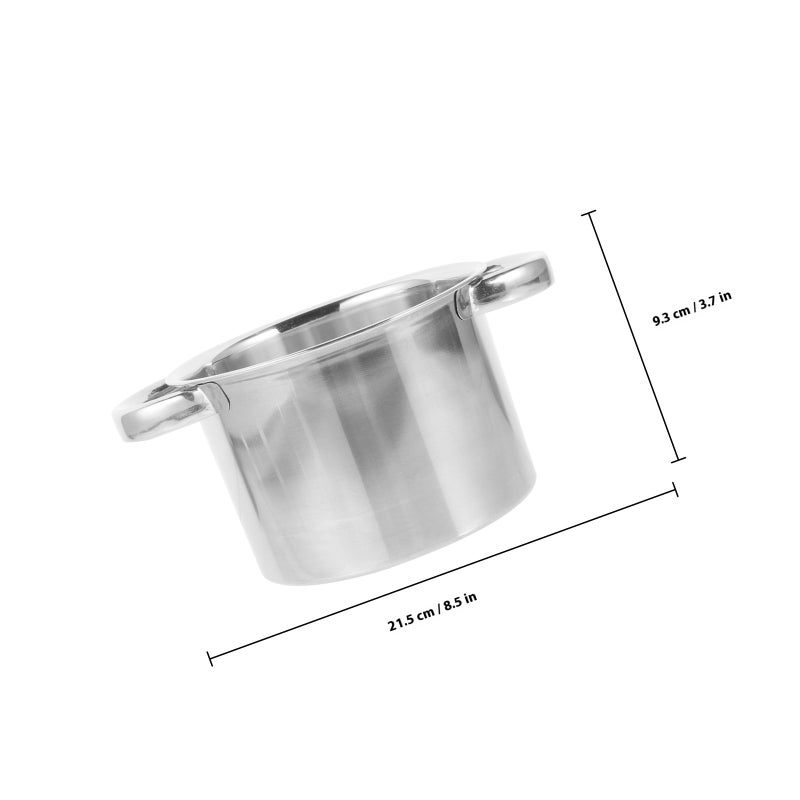 Stainless Steel Melting Outer Pot Small Water Boiling Pot Kitchen Butter Outer Melting Pot - Image 2