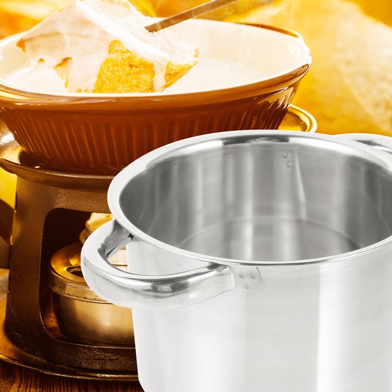 Stainless Steel Melting Outer Pot Small Water Boiling Pot Kitchen Butter Outer Melting Pot - Image 5