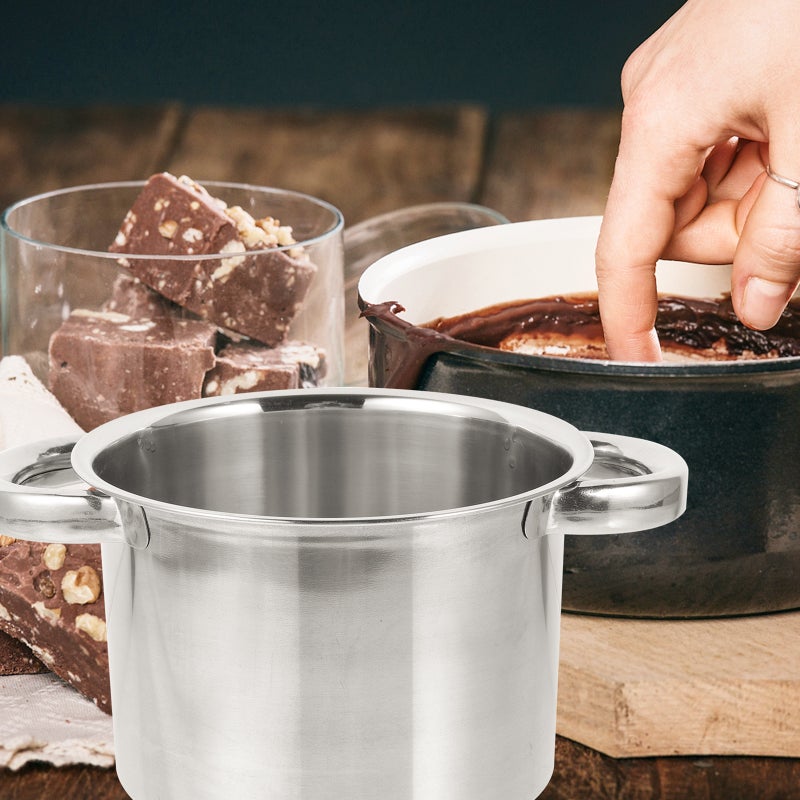 Stainless Steel Melting Outer Pot Small Water Boiling Pot Kitchen Butter Outer Melting Pot - Image 4