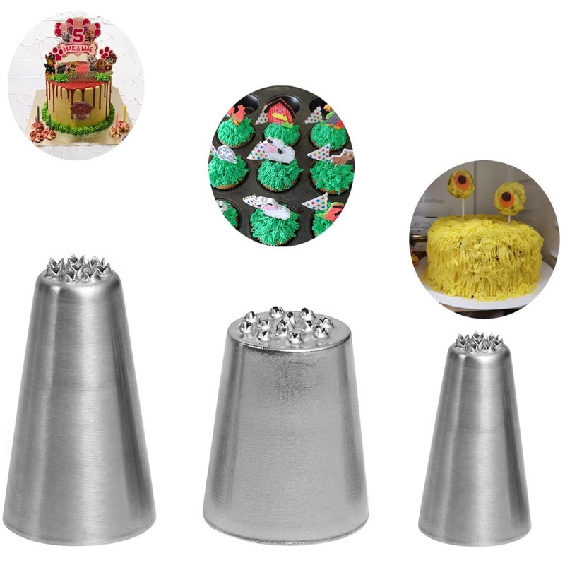 Grass Tips for Cake DecoratingGrass Icing Piping Tips with 233 234 29 Decorating Tips for Frosting