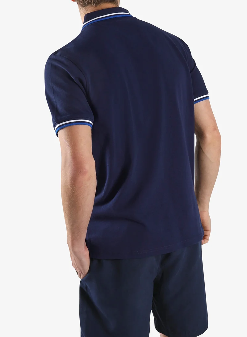 Reebok Id Striped Rib Polo