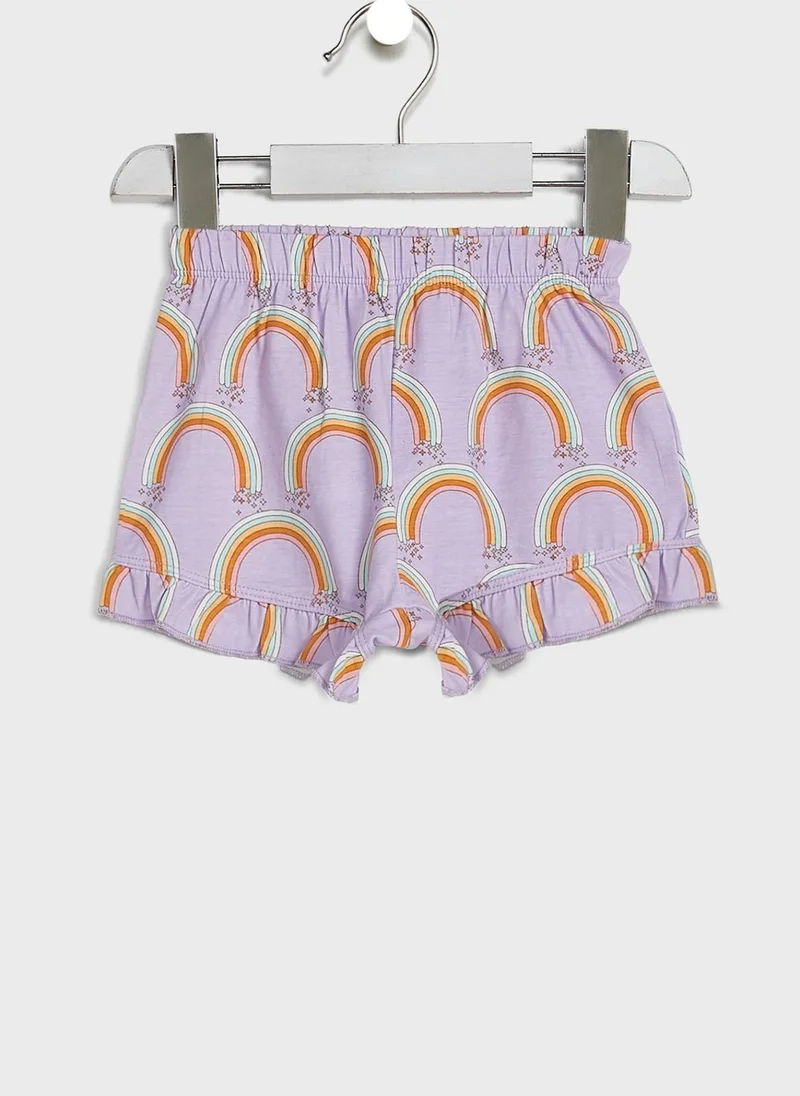 Cotton On Kids Rainbow Pyjama Set