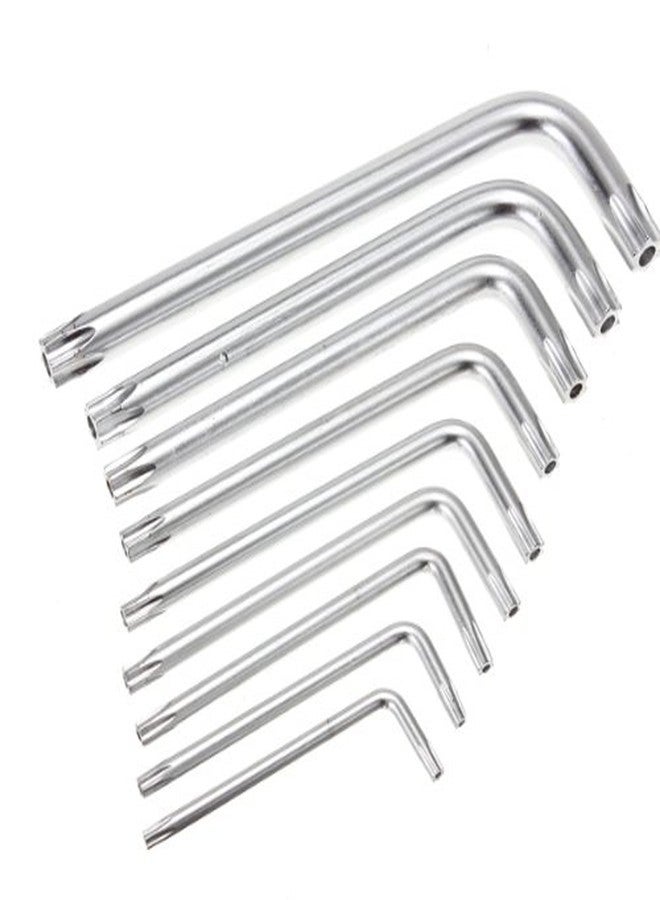 Inditrust Combo 10 Pieces Hex Allen Key & 9 Pieces Torx Allen key set Wrench L Shape Repair Tool Set Allen Key Set- Size (from 1.5 to 10MM & T10 to T15) - Image 3