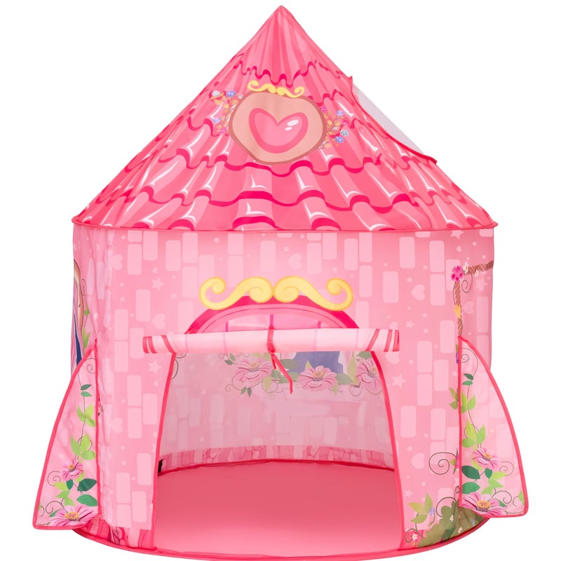 JOYIN Princess Tent Girls Large Playhouse Kids Castle Play Tent for Children Pop Up Play House for Toddlers Indoor and Outdoor Games - Image 4