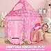 JOYIN Princess Tent Girls Large Playhouse Kids Castle Play Tent for Children Pop Up Play House for Toddlers Indoor and Outdoor Games - Image 3