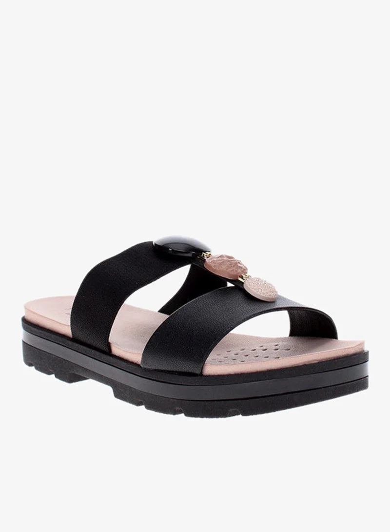 مودار صنادل مسطحة للنساء - صنادل مسطحة أنيقة ونعال مسطحة مريحة للسيدات