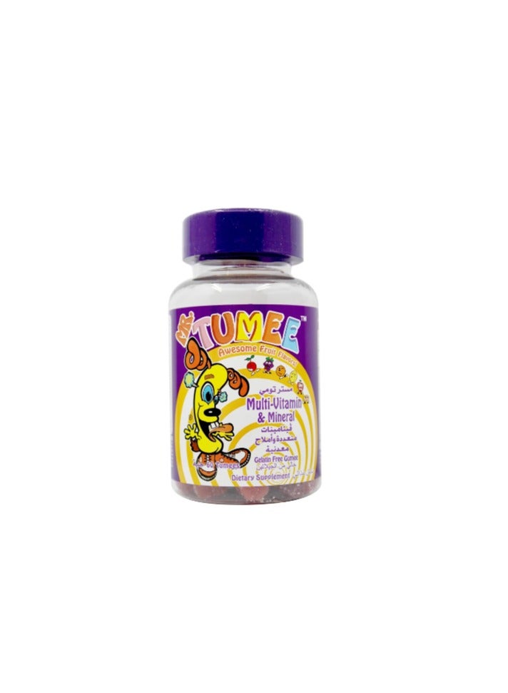 MR.TUMEE Mr. Tummy Vitamins and Minerals Candy 60 Pieces