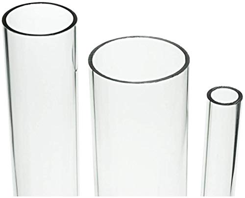 SourceOne Source One Deluxe Clear Acrylic Tube 1 Inches Thick USA (12 Inch, 1 Inch Wide) - Image 4
