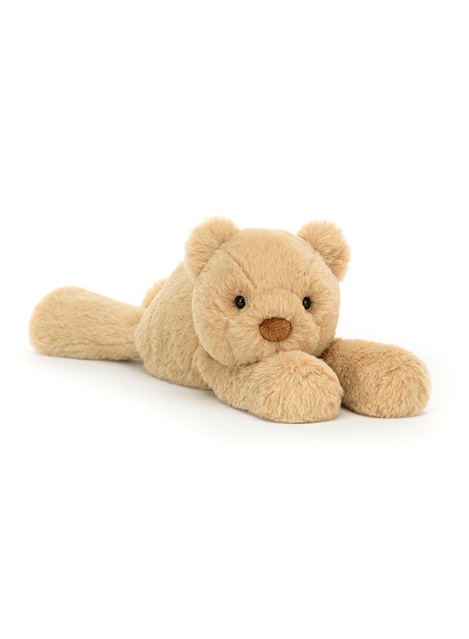 Jellycat دب سمودج 13 سم لعبة قماشية ناعمة، دب صغير محبب بأرجل مرنة، هدية حيوانات محشوة كلاسيكية - Image 1