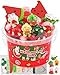 Okaybee Watermelon Red Slime Kit Clear Slime Bucket with Clay 10 Packs of Addins Slimes Party Favors for Kids Sensory Toys Slimes Kit Birthday Easter Hallowmas for Girls Boys Ages 812 - Image 2