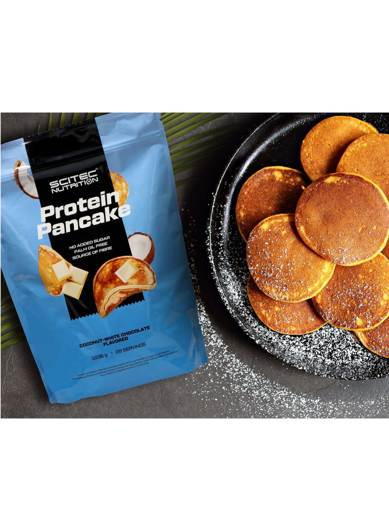 سيتيك نيوتريشن سايتك نيوتريشن بان كيك بروتين 1036 جرام بنكهة الشوكولاتة البيضاء وجوز الهند - Image 1