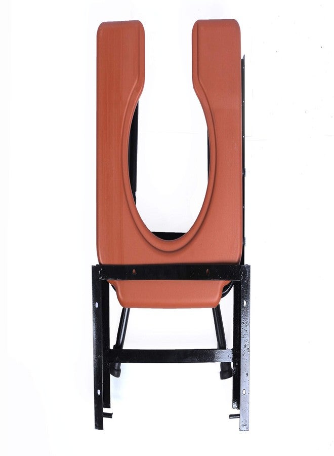 SR BIOTECH NEW NEON RANGE WALL MOUNT COMMODE STOOL FOR PATIENT HEAVY MATERIAL Suitable for Adults with Knee Pain, Recent Surgery, Pregnant Women (UPTO 100 KG) COLOR AS PER AVAILABILITY - Image 5