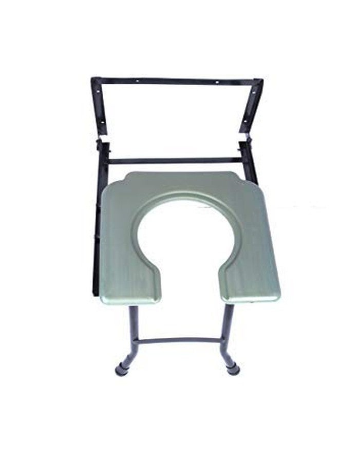 SR BIOTECH NEW NEON RANGE WALL MOUNT COMMODE STOOL FOR PATIENT HEAVY MATERIAL Suitable for Adults with Knee Pain, Recent Surgery, Pregnant Women (UPTO 100 KG) COLOR AS PER AVAILABILITY - Image 1