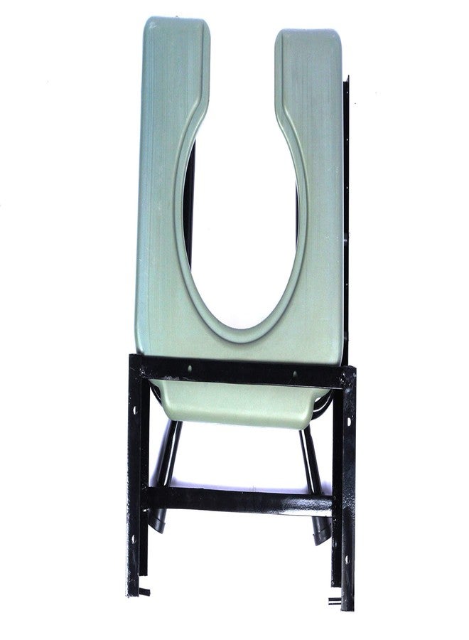 SR BIOTECH NEW NEON RANGE WALL MOUNT COMMODE STOOL FOR PATIENT HEAVY MATERIAL Suitable for Adults with Knee Pain, Recent Surgery, Pregnant Women (UPTO 100 KG) COLOR AS PER AVAILABILITY - Image 3