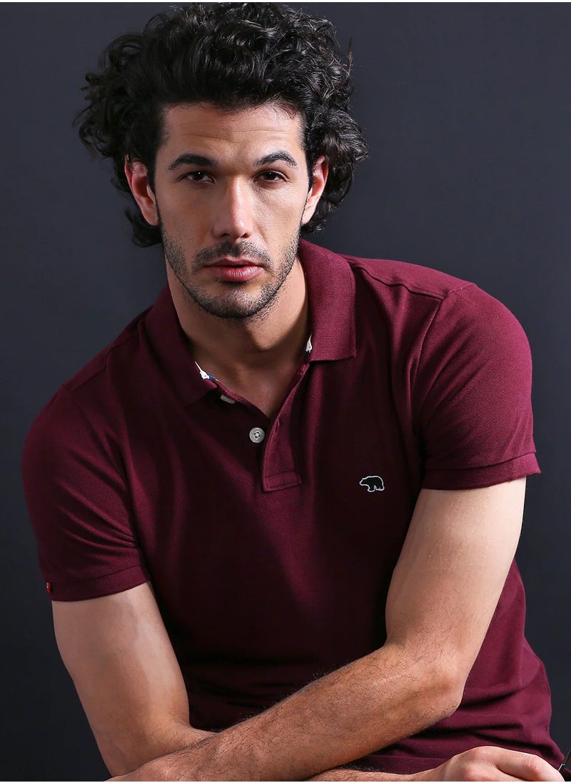THE BEAR HOUSE Men’s Polo T-Shirt – Soft, Breathable Cotton, Classic Fit for All-Day Comfort, Stylish Casual Shirt for Summer, Everyday Wear & Outdoor Activities  - Image 1
